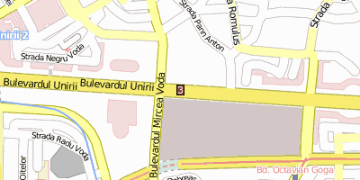 Bulevardul Unirii Bukarest Stadtplan