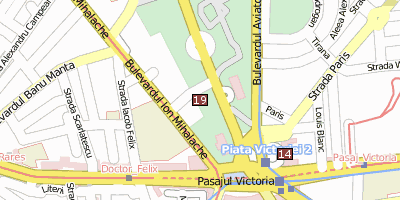 Muzeul Țăranului Român Stadtplan