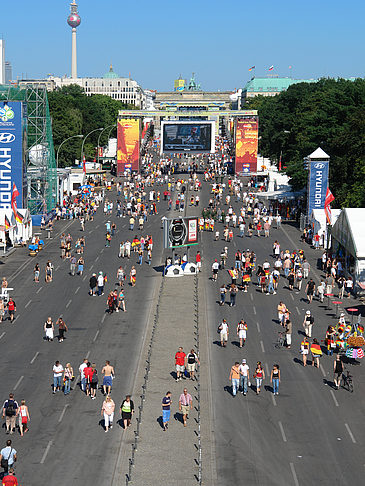 Fanmeile am Brandenburger Tor Fotos