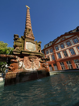 Haus zum Grimmvogel mit Liebfrauenbrunnen