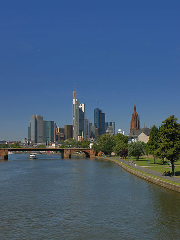 Foto Blick von Obermainbrücke - Frankfurt am Main