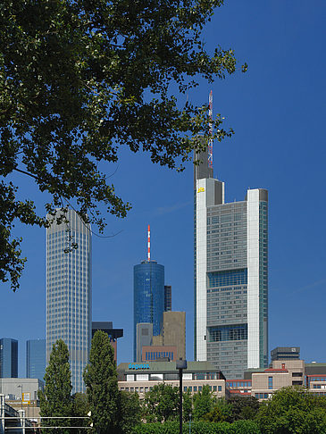 Skyline von Frankfurt Fotos