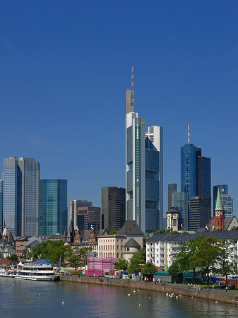 Skyline von Frankfurt Foto 