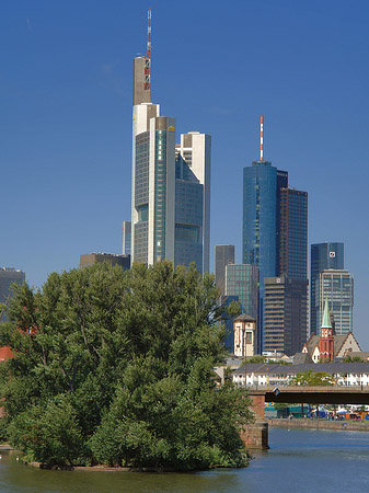 Skyline von Frankfurt Foto 