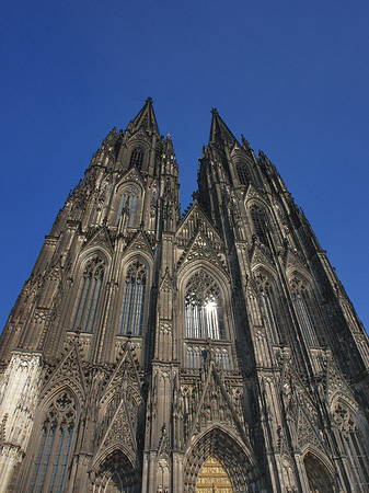 Foto Westfassade des Kölner Doms