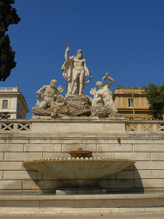 Foto Neptun an der Piazza