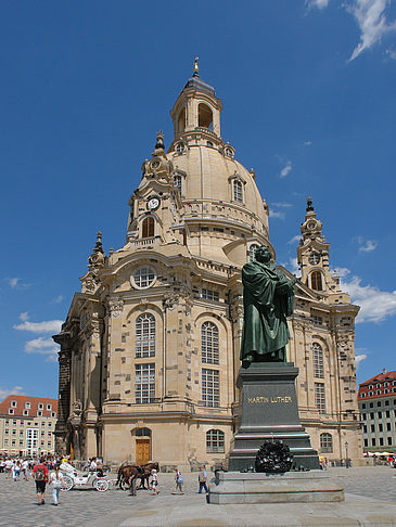 Foto Frauenkirche und Neumarkt - Dresden