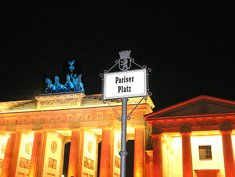 Fotos Brandenburger Tor bei Nacht