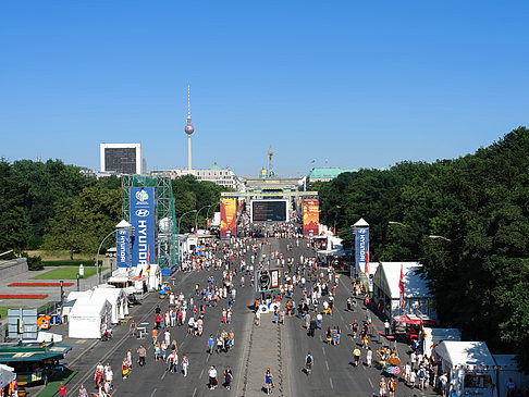 Fanmeile am Brandenburger Tor