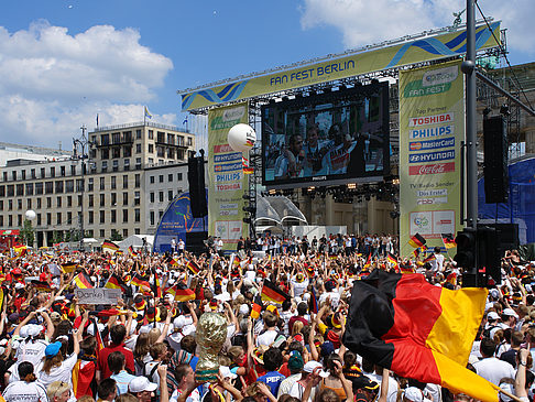 Foto Leinwand und Fans - Berlin