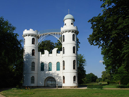 Schloss auf der Pfaueninsel Fotos