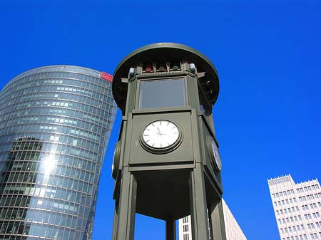 Foto Ampel am Potsdamer Platz - Berlin