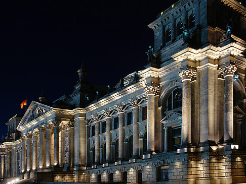 Fotos Reichstag bei Nacht