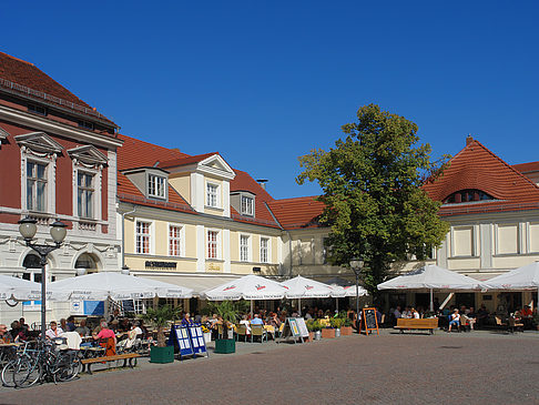 Fußgängerzone der Brandenburger Straße Foto 