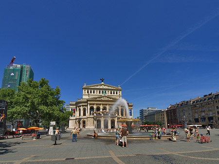 Fotos Alte Oper mit Häusern | Frankfurt am Main