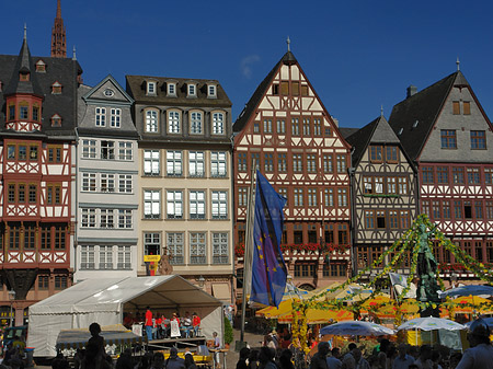 Gerechtigkeitsbrunnen auf dem Römerberg Fotos