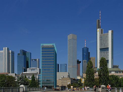 Foto Skyline von Frankfurt - Frankfurt am Main