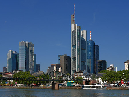 Skyline von Frankfurt Fotos