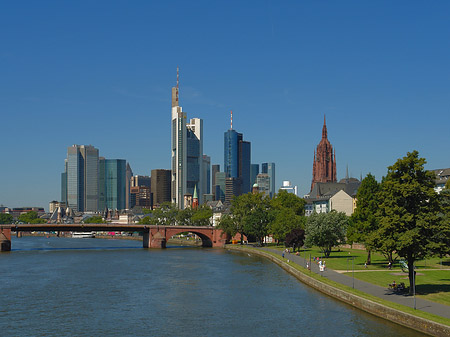 Skyline von Frankfurt