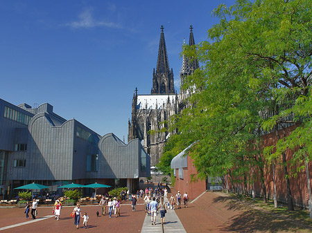 Fotos Weg zum Kölner Dom