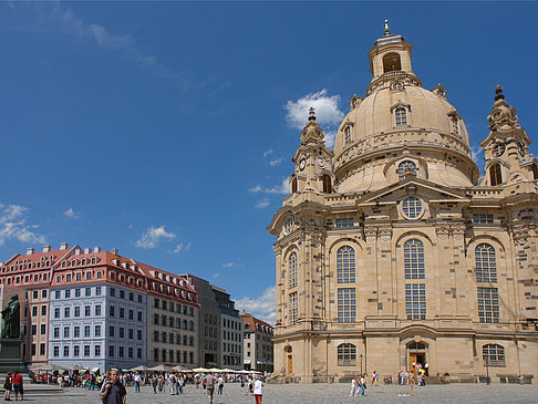 Foto Frauenkirche und Neumarkt